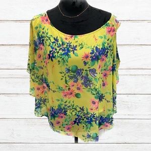 TEA n ROSE floral top